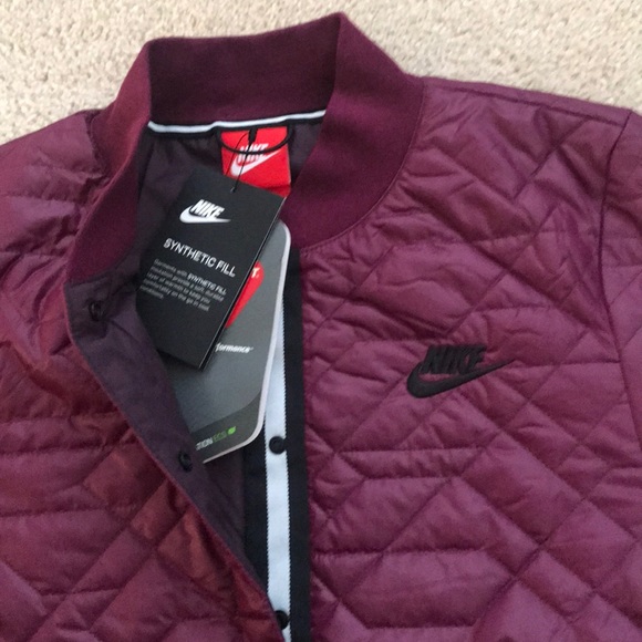 Women’s Nike Quilted Bomber Jacket - Picture 6 of 7